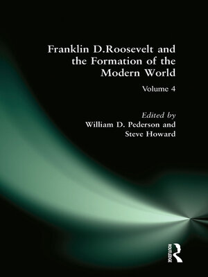 cover image of Franklin D.Roosevelt and the Formation of the Modern World